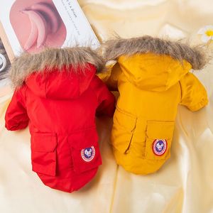 2023 Warm Dog Clothes Winter dogs Jacket for Small Medium fashion Dogs Coat Pet Apparel Teddy Bomei VIP Sherina Cat Clothing CSG2311035