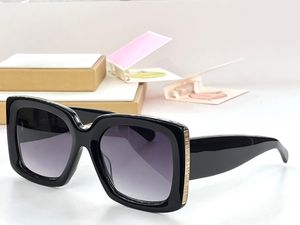 Lunettes de soleil de créateur de mode 5435 pour femmes, classiques, élégantes, de forme carrée, surdimensionnées, style de loisirs d'avant-garde, anti-ultraviolets, livrées avec étui