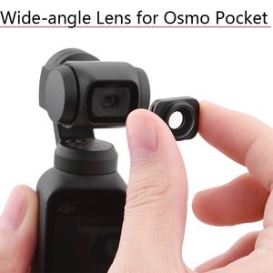 Selfie Monopods Stor vidvinkellins för DJI Osmo Pocket 1 Professionell HD Magnetstruktur Handhållen Gimbal Camera Accessories 230403