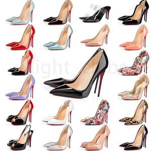 Womens Stiletto Shoes Red Bottoms Party Heels Designers High heels Sandals Sexy Pointed Toe Hot Chick Reds Sole Platform Women 6-12cm