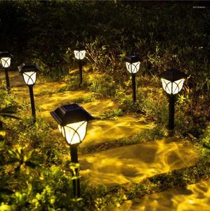 Lampada da terra decorativa per giardino da cortile Luci esterne solari induttive Prato impermeabile