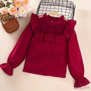 Kleidungssets Kinderkleidungssets für Mädchen Frühling Herbst Neues Kind Langarm Mesh Patch Kurzer Rock Sets Kleidung
