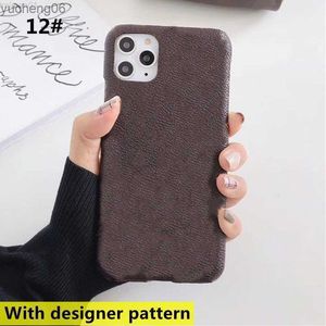 iPhone Designer 15 14 13 12 11 Pro Max Phone Case 15Pro 15ProMax 15Plus 14Pro Letter Flower Animal Print Leather Back Shell Samsung S23 S22 S21 Note 20 Ultra Cover