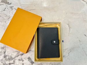 Mens Notebook Cüzdanları Evrak Çantası Çanta Orta Gündem Not Defteri Kapak Beyaz Kağıt Portföy Ofis Seyahat Dergisi Günlüğü Jotter brifon189i