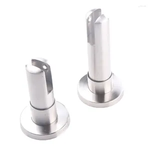 Bath Accessory Set Public Restroom Adjustable Support Foot Toilet Partition Stainless Feet