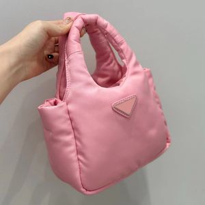 Женские дизайнерские сумки-тоут Мини-сумки-ведра Модные хлопковые ткани Легкие новые женские нейлоновые сумки через плечо Кошельки через плечо
