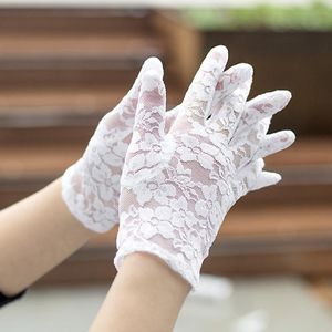 Five Fingers Luves 1Pair Lace Fashion Party Festa sexy Mulheres Crescedas Mittens Acessórios
