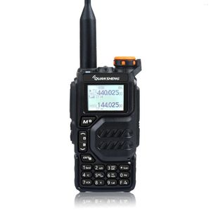 Walkie Talkie Quansheng UV-K5 50-600MHz 200Ch 5W Air Band UHF VHF DTMF FM NOAA Trådlös frekvenskopiering Tvåvägsradio