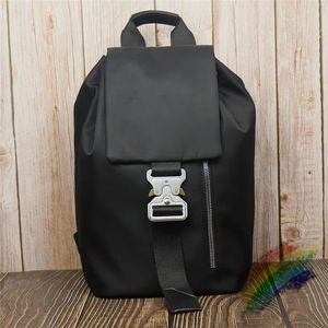 Borse da scuola Zaini ALYX neri Uomo Donna 1 1 Borsa con spalle regolabili di alta qualità 1017 9SM Borse Alyx Fibbia con incisione 230403