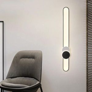 Wall Lamps Modern LED Lights For Living Room Bedroom Stairs Loft Interior Decor Nordic Long Corridor Aisle Light