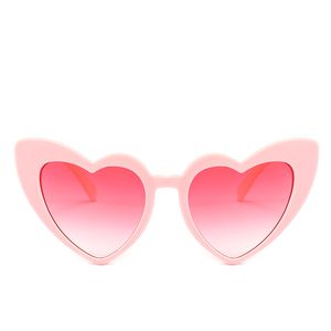 Óculos de sol Love Girl Heart Shades Óculos gradientes para mulheres