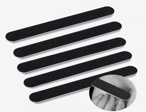 50PCLlot Black Sanding Professional File Pille Emery Board Thin Black Papup for Nails Manicure Tools1714709