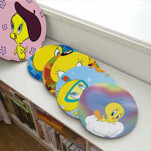 Подушка Tweety Bird Piolin Tie Rope Chair Мягкое офисное автокресло Комфортный дышащий коврик 45x45 см