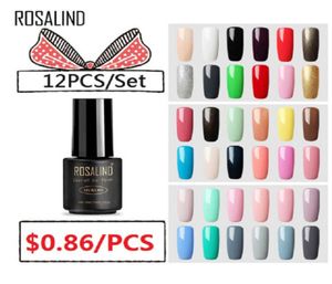 Prego gel 12pcsset polonês conjunto para kit de extensão arte laca acrílico uv lâmpada led design manicure9364511