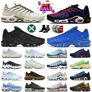 2024 OG Designer Tn Plus Running Outdoor Shoes House Blue Onyx Cargo Khaki Stone Pink Gradient Tuned Tns Tuned Mens Women Trainers Sneakers 36-46