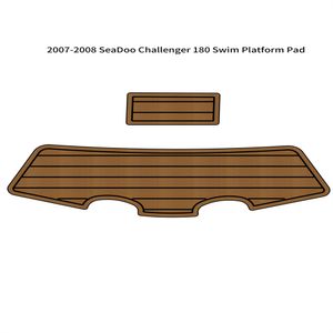 2007-2008 Seadoo Challenger 180 Swim Platform Pad Boat Eva Foam Teak Floor Mat Self Backing Ahesive Seadek GatorStep Style Floor