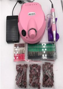 Pro Electric Nail Art Drill Machine 30000 rpm Akryl Nail Equipment File Drill Bits Manicure Pedicure Machine Nail Tools9676634