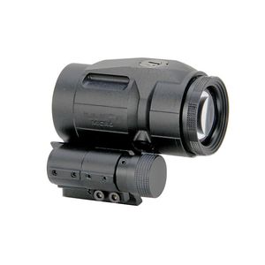 Mirino tattico JULIET3 con lente d'ingrandimento 3x 3x22mm Ottica per fucile da caccia Interruttore a pulsante per montaggio laterale con distanziatori Mirino con ingrandimento 3X Mirino telescopico