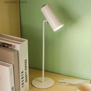 Desk Lamps LED Table Lamp for Study Eye Protection USB Touch Dimming Reading Light Flashlight Bedroom Bedside Decor Photo Sunset Q231103