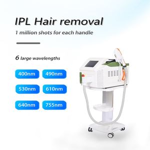 Máquina multifuncional da remoção do cabelo do laser de DPL IPL para o clareamento da pele Remoção vermelha dos vasos sanguíneos Tratamento duradouro da acne do cabelo da fototerapia