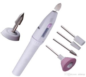 Professional Nail Art Care Tips 5 in1 Nail Drill File pen shape Pedicure Manicure Grinding Machine Nail Polish Tool Set GI23588435003