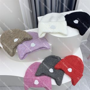 Ear Protection Wool Beanies Hats Couple Skull Caps Knitted Hats Soft Warm Woolly Beanies
