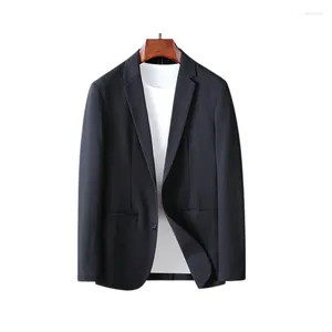 Garnitury męskie m-mall garnitury męska kurtka ślubna formalna sukienka Wysokiej klasy sens sensa czarny swobodny luźno