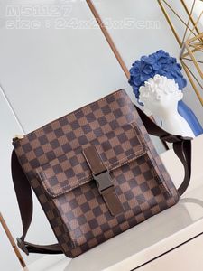 2023 NYA HERRENS CROSSBODY Bag High-End Custom Quality Shoulder Bag Multi-Bag Design gör att den främre designen liten insatspåse Kapacitet är mycket stor M51127