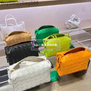 Clutch Damen Handtasche Veneta Neue Damentasche Candy Loop Woven Box Bag Mini Umhängetasche Kameratasche Y3WII