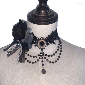 Choker Lace Necklace Flower Fairy Wedding Lolita All-Match