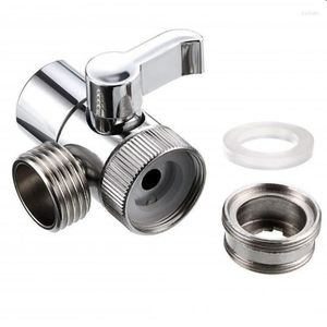 Kitchen Faucets Faucet Adapter Sink Splitter Diverter Valve Water Tap Connector For Toilet Bidet Shower Fixture Accessorie