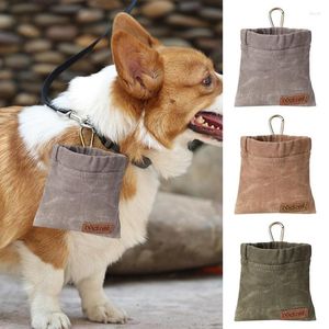 Dog Car Seat Covers Training Bag Treat Pouch Bags With Carabiner Elastic Shrink Band Pet Hands-Free Snack