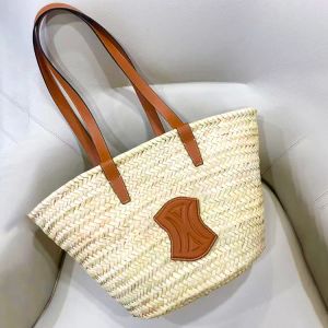 Классическая триомфа корзина Раффиас пляжная сумка леди дизайнерская сумочка клатч