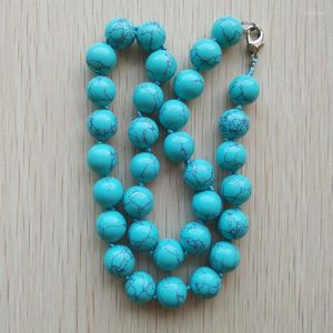 Chains 2023 Fashion Selling High Quality Stone Round Shape Beads Pendants & Necklace Handcrafted Jewelry