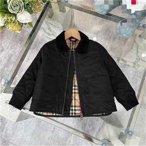 Winter Designer Down Cotton Coats for Kids, Luxury High-Quality Warm Windproof Jackets for Boys and Girls, Sizes 100cm-160cm