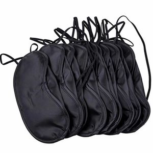 Shade Eyeshade Sleep Rest Travel Eye Masks Nickerchenabdeckung Blindfold Skin Health Care Treatment Black Sleep Kostenloser Versand