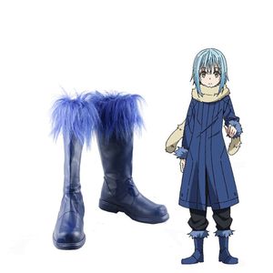 Catsuit Costumes Anime That Time I Got Reincarnated as A Slime Rimuru Tempest Cosplay Shoes Custom Made