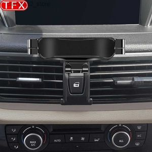 Uchwyt samochodu dla BMW X1 2009-2015 E84 Stylizacja samochodowa uchwyt telefonu komórkowego Air Vent Mount Wspornik grawitacyjny Auto Zmodyfikowane akcesoria Q231104