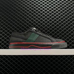 Projektanci Sneaker Buty płócienne kobiety mężczyzn Tennis 1977 luksusowy beżowy niebieski umyty żakardowy jeansowy guma haft haftowany vintage Casual Black