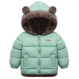 Casaco para baixo krleepo bebê crianças sherpa velo com capuz jaqueta crianças meninas meninos outono inverno grosso pelúcia quente casaco outerwear
