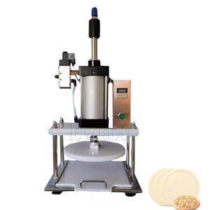 Prensa pneumática para bolo, máquina comercial para prensar massa de pizza, achatamento de massa