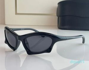 Großhandels-Modedesigner 0229 Herren-Frauen-Sonnenbrille einzigartige Avantgarde-Acetat-Verpackungsgläser im Freien trendige Persönlichkeitsart Anti-Ultraviolett-Schutz Co