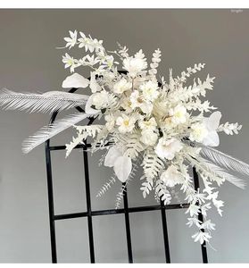 Fiori decorativi 1 m Festoni da appendere per matrimoni Decorazioni per fiori artificiali Decorazioni per pareti Forniture per arco Decorazione