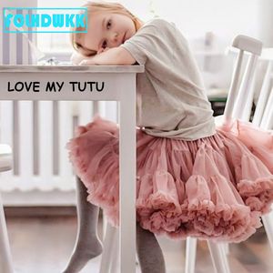 Gonne Tutu Gonna Neonate Gonne da 1 a 15 anni Principessa Pettiskirt Party Dance Arcobaleno Tulle Gonne Vestiti per ragazze Bambini 230403