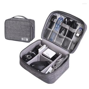 Storage Bags Electronic Bag Travel Accessories Digital Mobile Power USB Charger Line Headset Large Shockproof