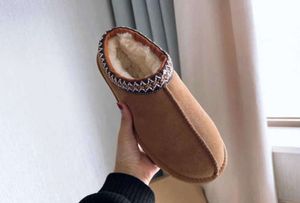 Christmas Taz Classic Snow Boots Designer Mini Chestnut Australia Slipper Australian Warm Boot Winter Fur Booties Casual style