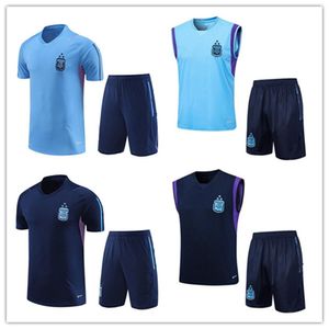 3 star Argentina TRACKSUIT soccer Jersey training SUIT football shirt MARADONA DI MARIA 22 23 Men Kids kit TRACKSUIT sets uniforms