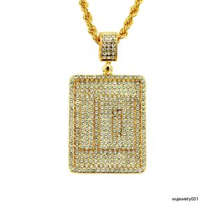 OBE New arrival top quality gold plated jewelry wholesale Luxury mens iced out cz pave cuban link diamond necklace hip hop