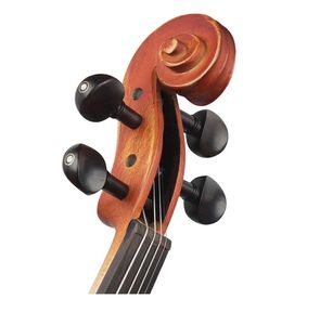 Pegs de afinação de violino, acessórios de instrumento de corda de ébano para 1/8 1/4 1/2 3/4 4/4 peças de instrumento musical de violino