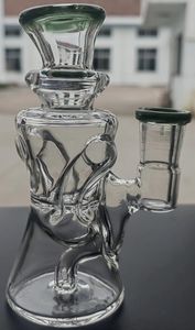 Custom products glass bong bongs ash catcher bubbler Smoking Accessories Hookahs Chain ball hookah pipe recycler oil drilling tower pipe ice trap classic smoke